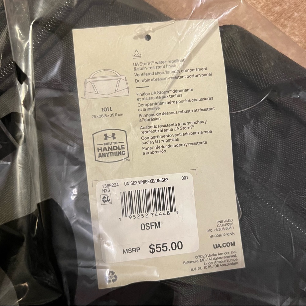 Under Armour Undeniable 5.0 Large Duffel Bag - Picture 11 of 12